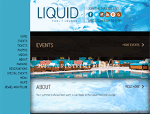 Tablet Screenshot of liquidpoollv.com